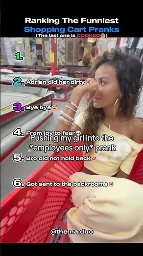 Ranking the funniest shopping cart pranks