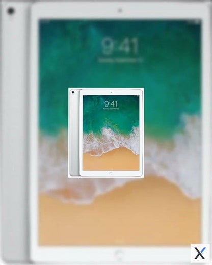 Apple iPad Pro 12.9 2nd Gen 256GB WiFi Silver Excellent Refurbished Grade B Plus