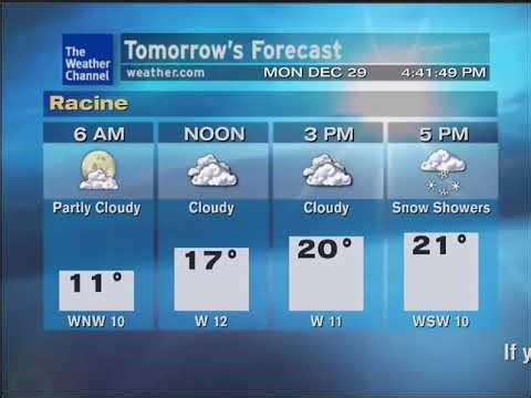 WeatherSTAR XL V3 - Racine, WI - (12/29/2025) @ 4:40 PM CST