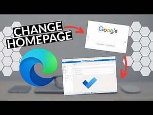 How to CHANGE YOUR HOMEPAGE in Edge