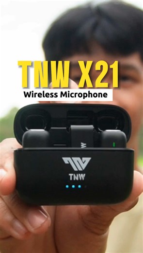 Wireless Lapel Microphone for Vlogging and Live Streaming