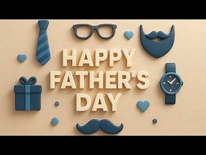 8 Hours of Happy Father's Day Vibes 🎁 | Peaceful 4K Screensaver Loop