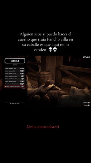 Create the Pancho Villa Horn in RDR2