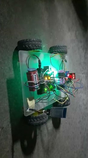 Arduino bluetooth car 🚗 😍 with lights and horn