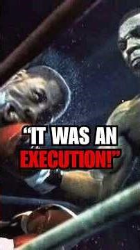 The STORY of the INFAMOUS Mike Tyson vs Marvis Frazier FIGHT! 🔥 #shorts #boxing