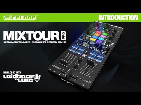 Reloop Mixtour Pro X Laidback Luke - Portable Performance All-In-One DJ Controller (Introduction)