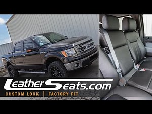 2009 - 2014 Ford F-150 Leather Center Jump Seat Console Installation - LeatherSeats.com