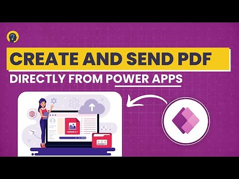 Create and send PDFs Directly from Power Apps | PowerApps Tutorial