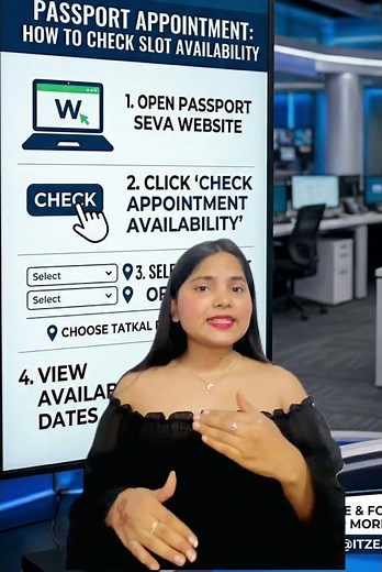 Passport Appointment Availability Kaise Check Karein | Full Process Explained