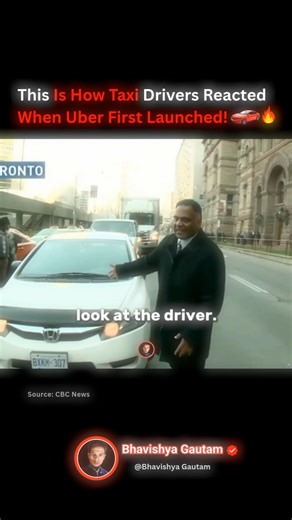 This Is How Taxi Drivers Reacted When Uber First Launched!🚗🤑🔥#car #rich #money #usa #podcast #shorts