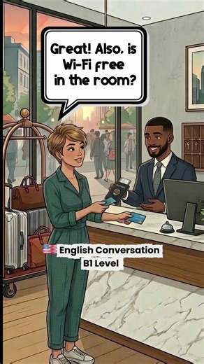 Hotel Check-in English Dialogue | B1 Level #dailyenglish #speakconfidentenglish