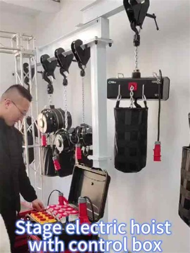 Advanced Stage Electric Hoist Control Box Lightweight Truss Lifting System Hoist Controller