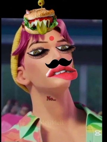 k pop demon hunters in funny drawing meme #youtubetrending