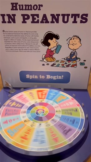 Charles M. Schulz Museum | The home of Snoopy & the Peanuts Gang on Instagram: "Take our new exhibition for a SPIN! 🌀 “HA! HA! HA! HA! 75 Years of Humor in Peanuts” is on view through March 18, 2026! #Snoopy #CharlieBrown #SantaRosa #SonomaCounty #Schulz"