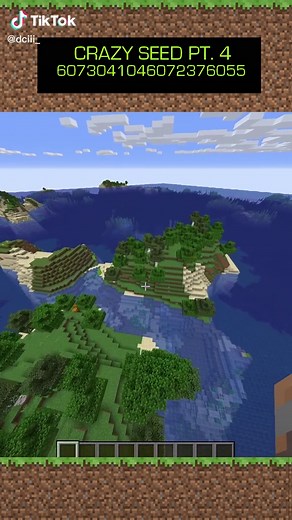 OCEAN MONUMENT SURVIVAL ISLAND SEED! #minecraft #minecrafthacks #minecraftseeds