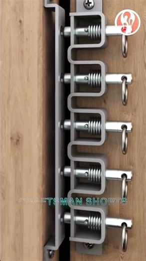 Door lock | Homemade five-bolt automatic bolt lock