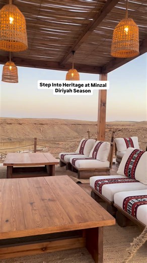 Time Out Riyadh on Instagram: "Discover Minzal, one of the most immersive heritage experiences of Diriyah Season 25/26, set against the breathtaking views of Wadi Safar overlooking Wadi Hanifah. From horseback riding, falconry and archery to stargazing, traditional crafts and authentic Saudi hospitality, this cultural escape brings history, nature and tradition together in one unforgettable setting. With international dining spots, cafés and hands-on activities, it’s the perfect winter outing in