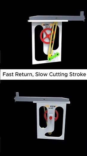 How a Shaper Machine Works (Quick Return Mechanism) #mechanic #mechanism #engineering