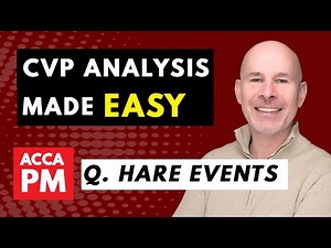 CVP made EASY | Breakeven & Margin of Safety | ACCA PM / F5 | Hare Events