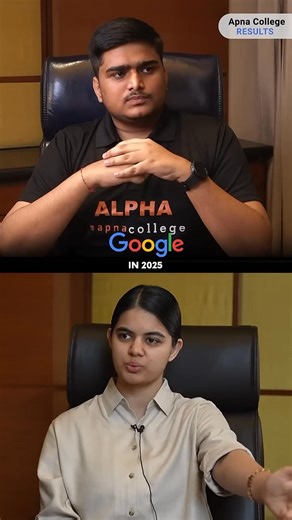 25K views · 519 reactions | Google Intern : Importance of Projects #videoviralシ #reelsviralシfb #internship #softwareengineer #interviewtips #placement | Apna College Official | Facebook