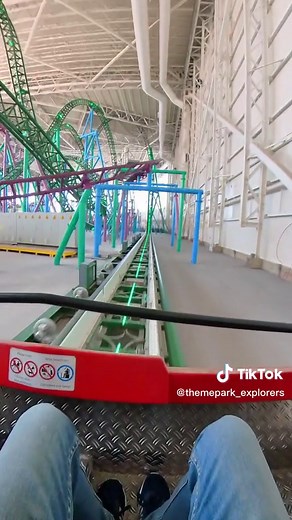 Incredible Roller Coaster Launch at American Dream Theme Park