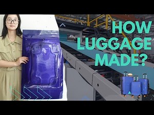 How luggage is made | luggage manufacturing process | luggage bag making machine | 中国箱包机器制造商 箱包制造过程