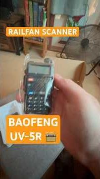 I Bought A Scanner For Railfanning! #scanners #baofeng #radio #ems #railroad