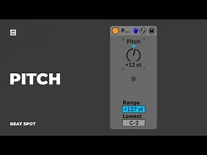 Pitch | Midi Effect | Ableton Live Tutorial