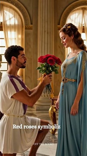 Aphrodite, the goddess of love was the reason why roses became a symbol of love!