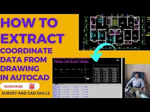 How to Export XY Coordinates from AutoCAD to Excel (Fast & Accurate)