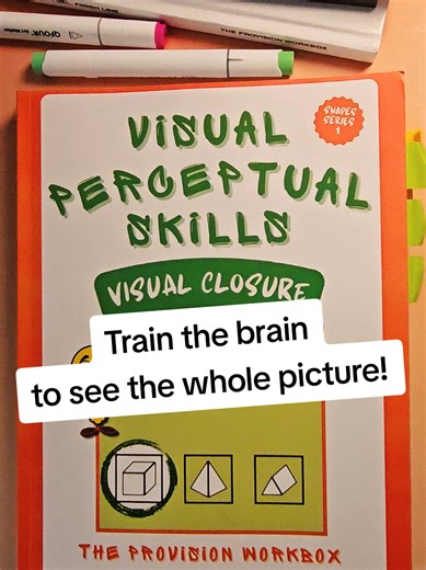 "Visual Perceptual Skills Visual Closure Shapes Series 1 and 2' Author...