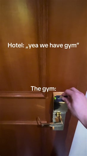 Best hotel gym I’ve ever seen #fitness #gym #fyp