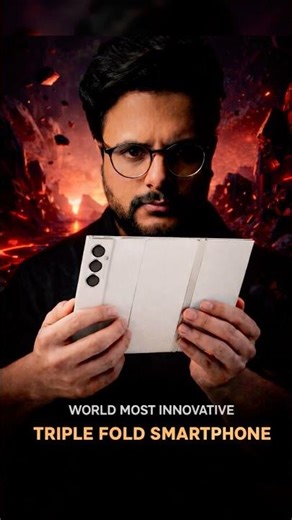 World’s Most Innovative Triple Fold Phone!