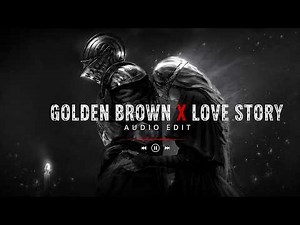 Golden Brown X Love Story (Slowed + Reverb) 🖤 | Dark Edit