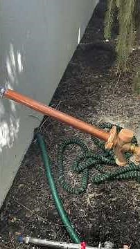 Before and After Frost Free Hose Bib Installation | Nampa Idaho | Express Plumbing Heating & Air