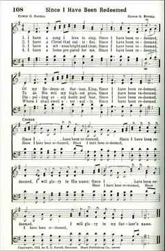 I Have a Song I Love to Sing (Since I Have Been Redeemed)