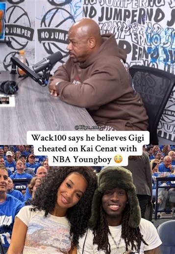 Wack100 says he believes Gigi cheated on Kai Cenat with NBA Youngboy 😳 #kaicenat #nbayoungboy #gigi #fyp #viral