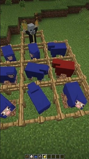 I play Tic-Tac-Toe against a Minecraft mob! ⭕❌