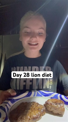 What I ate day 28/30 lion diet
