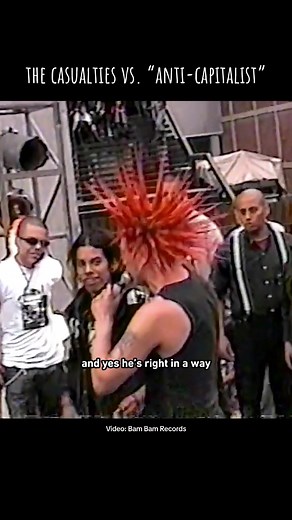 The Casualties vs. “Anti-capitalist” Via: Bam Bam Records #thecasualties #punk #rockandroll #punkrock #punksnotdead #rockmusic #punx