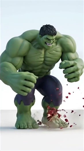 HULK CRUSHES IRON MAN |THEN THIS HAPPENS 😳 | #shorts