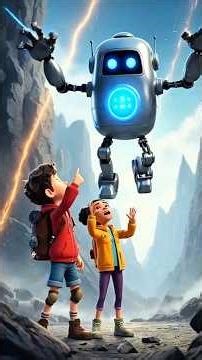 😲 Kids Discover a Hidden Magical Valley! Friendship Adventure 🌿🤖 | Family 3D Cartoon Story#animation