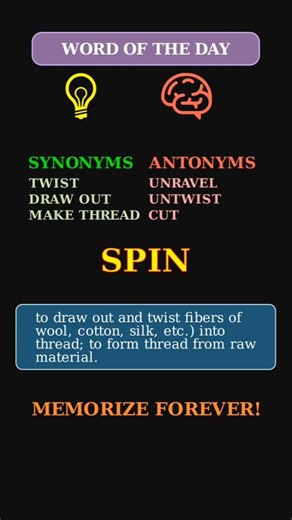 Spin Wool into Yarn! 🧶🐑 #shorts