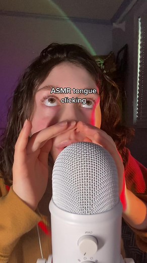 Click clack #asmr #fyp #asmrtriggers #sleep #asmrmouthsounds