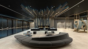 Redshift - C4D scene files - Residential Pool Interior - 3D Renders