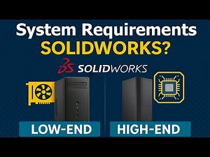 SolidWorks System Requirements 2025 | Low-End & High-End PC | Explaine || solidworks requirements