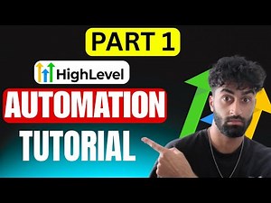 GoHighLevel Automation Beginner Tutorial 2025 (PART 1)