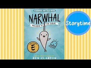 NARWHAL UNICORN of the Sea Read Aloud - Read with Me Storytime for Kids - Funny Kids Book Reading