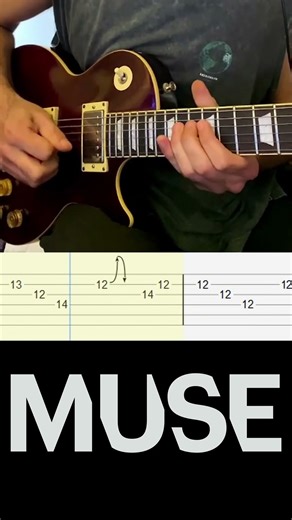 Hysteria Solo en una Les Paul? 🎸 - Muse #shorts #music #cover