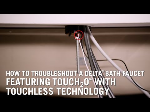 How to Troubleshoot a Delta® Bath Faucet Featuring Touch2O® with Touchless Technology